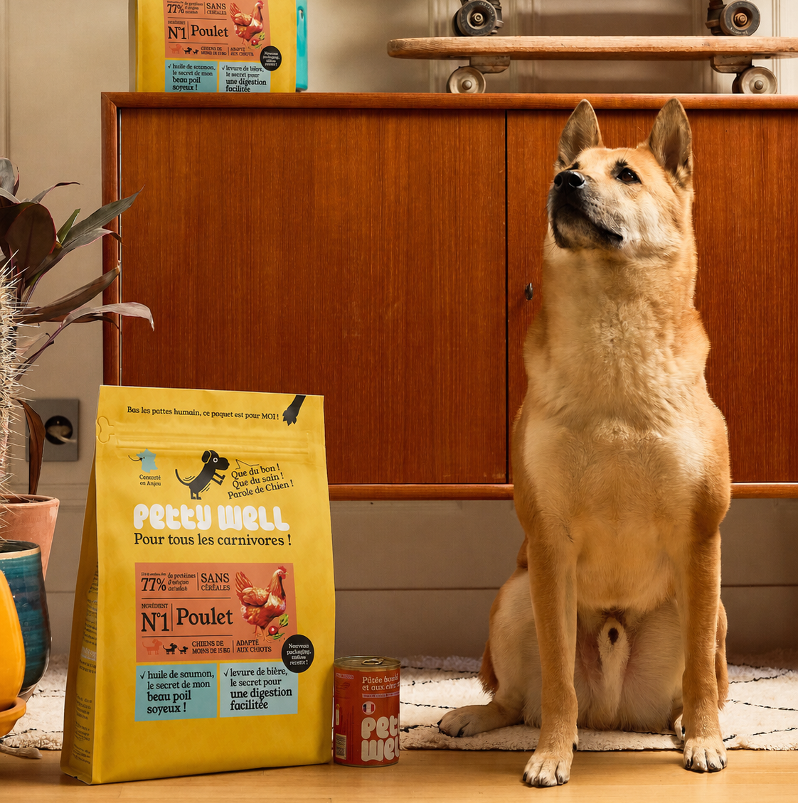Croquettes Chien Poulet Sans Céréales Ajoutées, Légumes Toutes Tailles