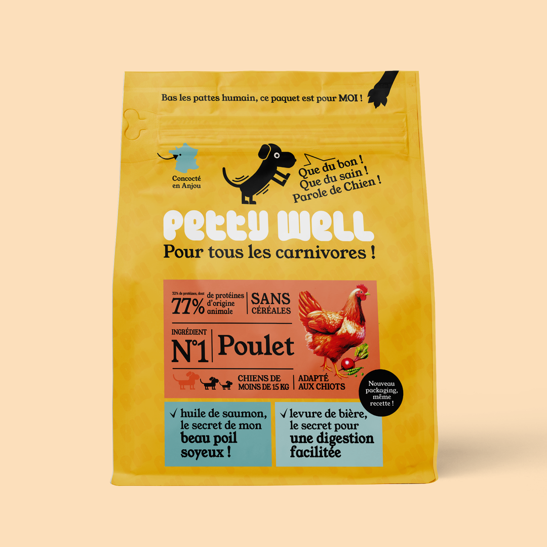 Croquettes Poulet pour chien (grande) - 0. 84 Mig